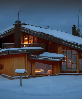 Charmantes Blockhaus Hotel «Ylläs Humina»